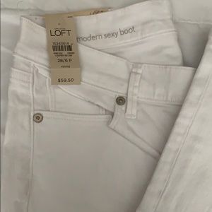 Loft boot cut jeans